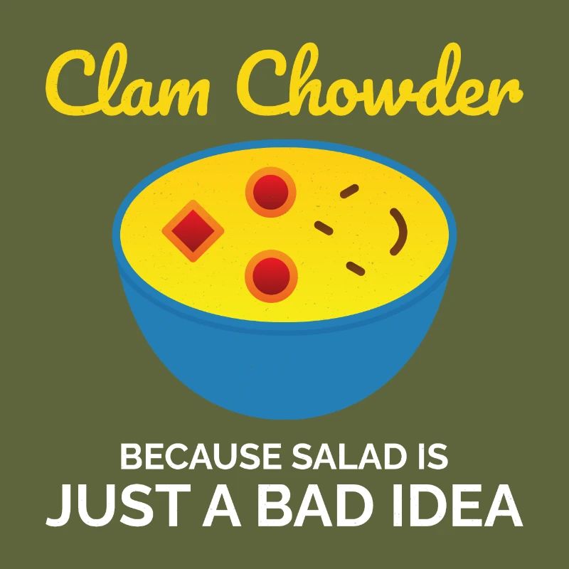 Clam Chowder Shellfish Hilarious Seafood Soup