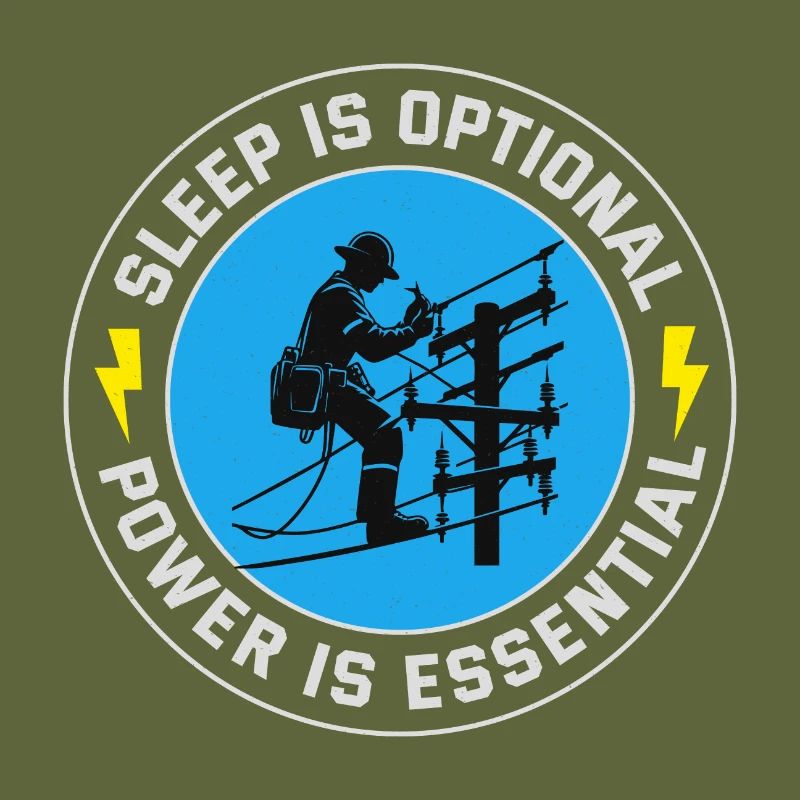 Lineman Power Essential Sleep Dédicace facultative