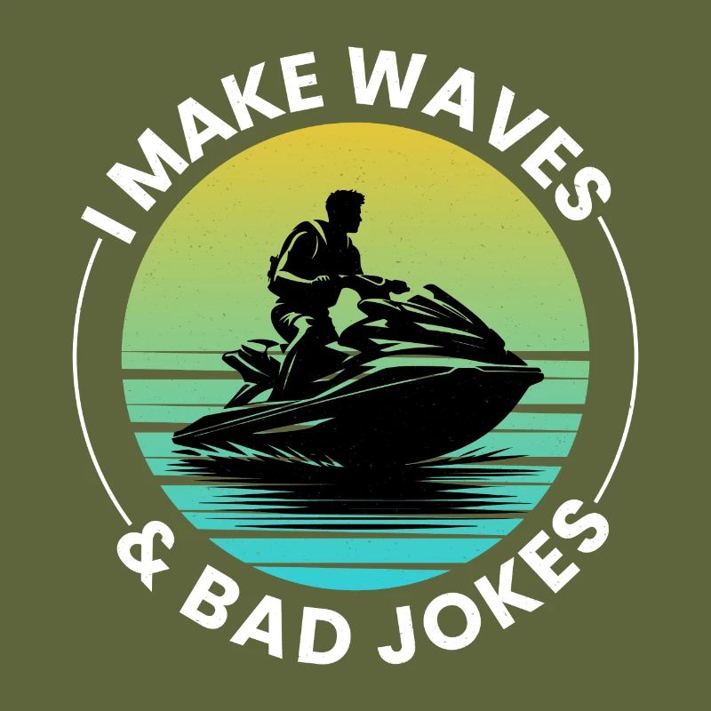 I Make Waves & Bad Jokes Jet Skiing