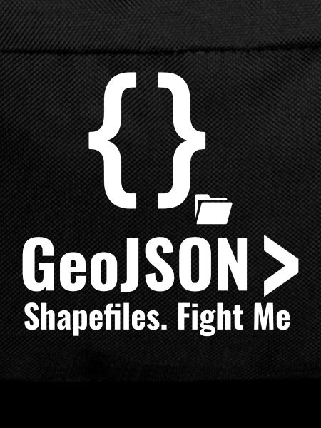 Debatte über GeoJSON-Shapefiles GIS-Datenformat