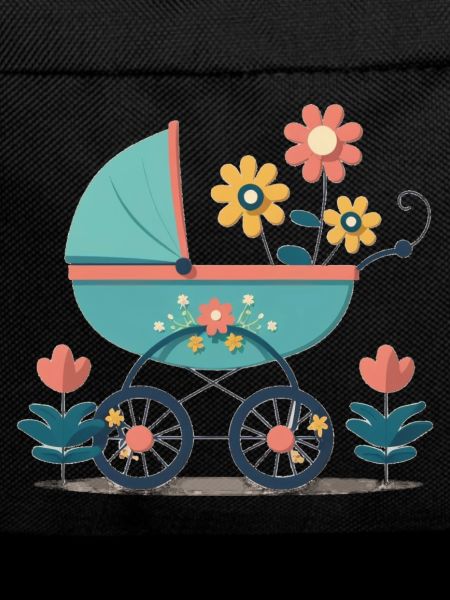 Flowery stroller 7