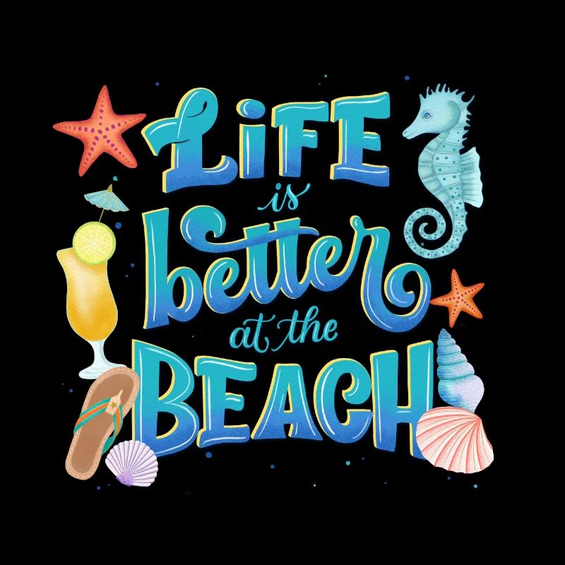 Été, soleil, plage et mer