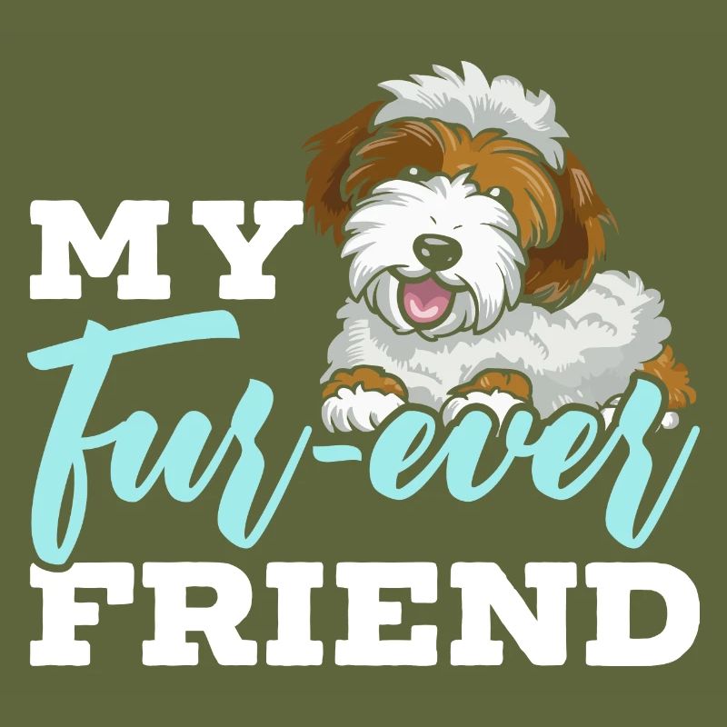 Chien Sheepadoodle mignon