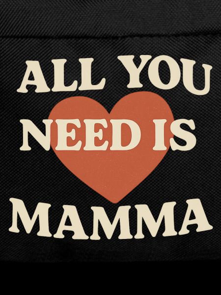 Mom love heart print