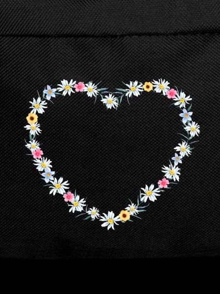 Customizable flower heart