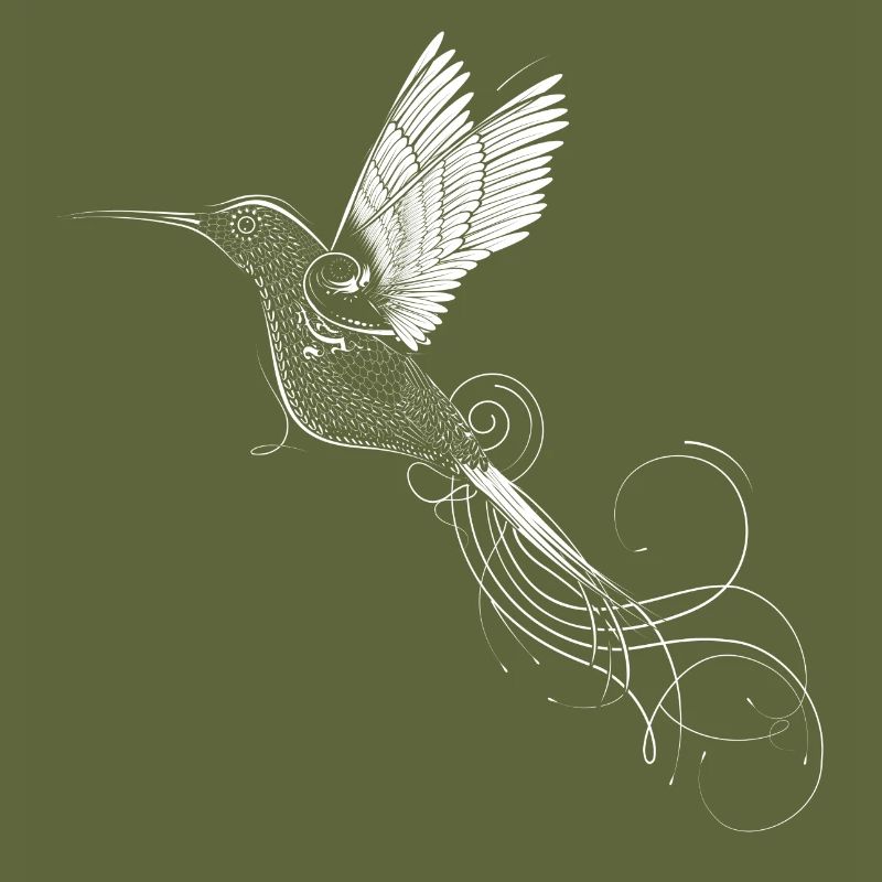 fanciful hummingbird