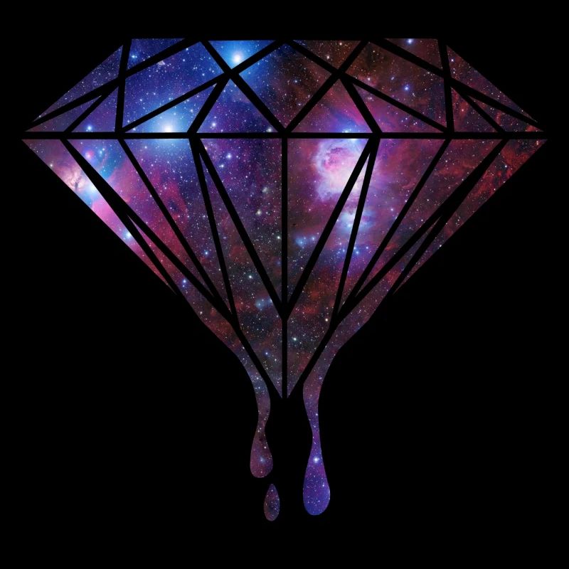 Diamond - Diamond - Galaxy - hipster - universe