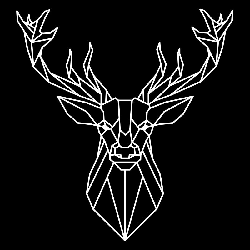 Geometric deer