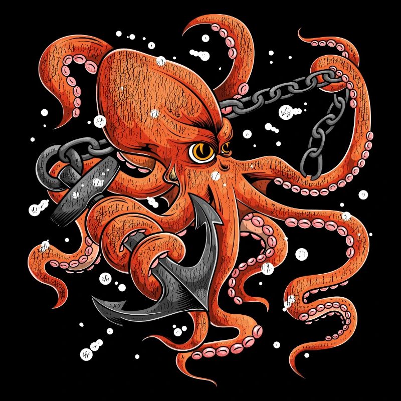 Octopus Sea Monster Octopus