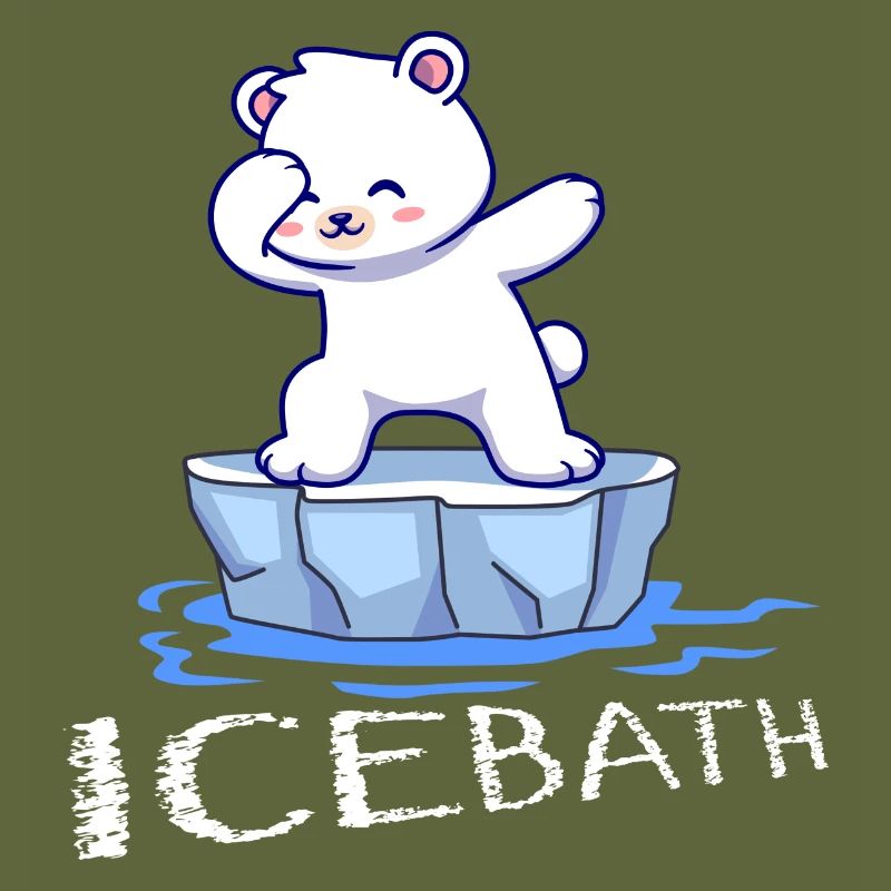 eisbader winterbader winter eisberg arctic polar bear