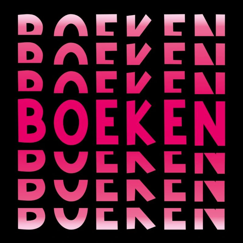 Books in pink gradient