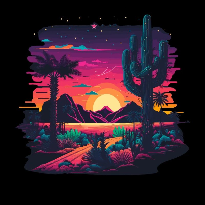 Neonlandschaft