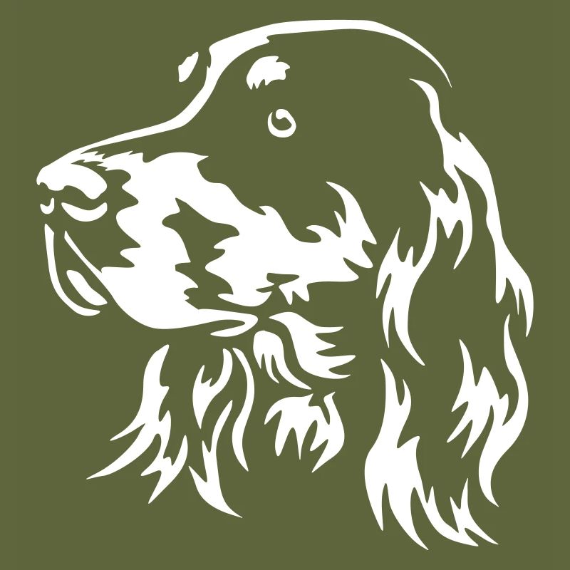 Gordon Setter Kopf "Black Edition"