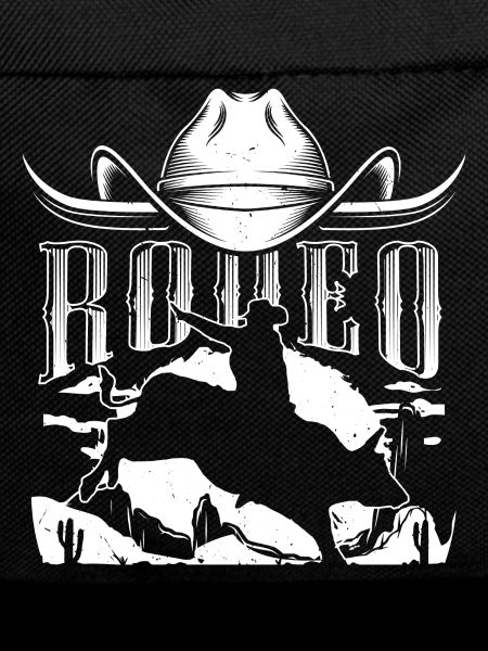 Rodeo Silhouette Bull Rider