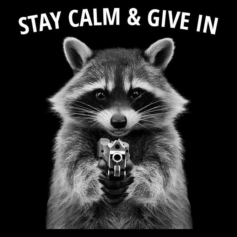 Meme raccoon