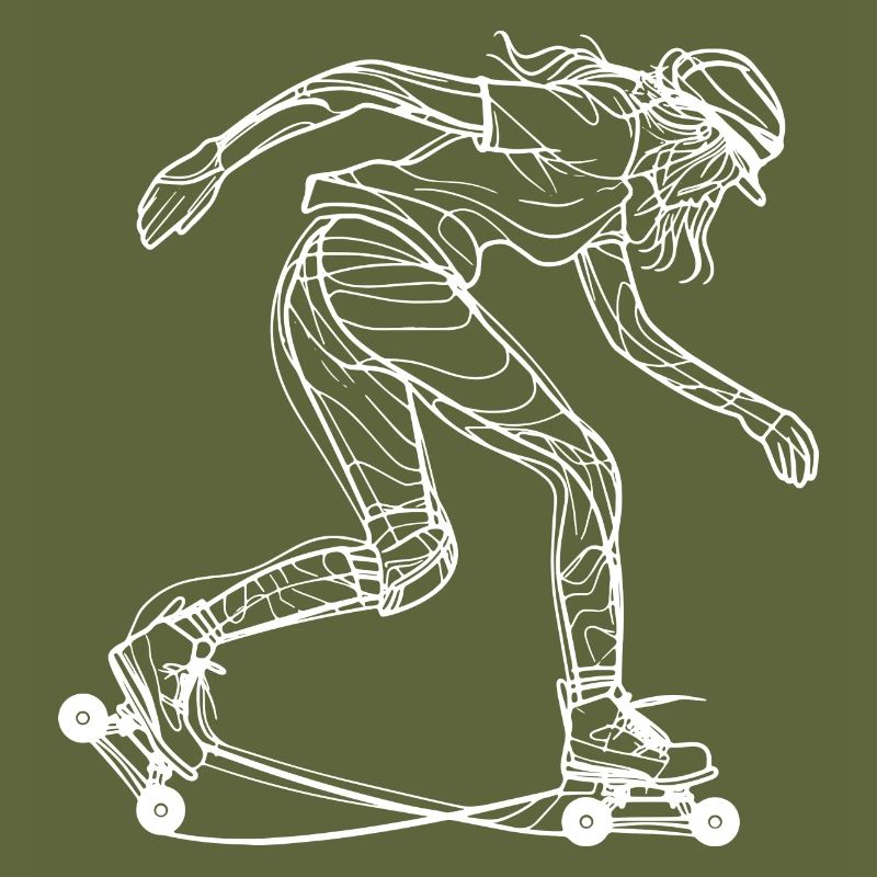 Rollschuh Mädchen