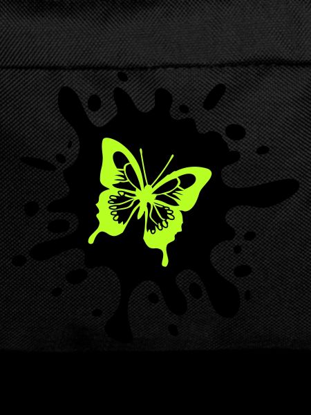 schmetterling farbklecks