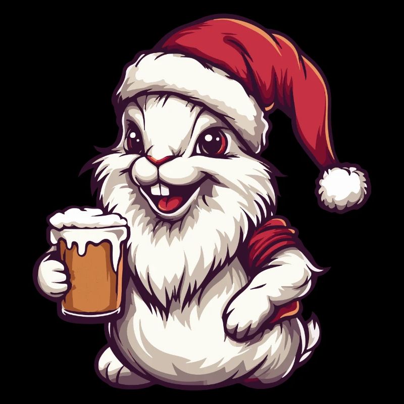Lapin Bière de Noël Drôle