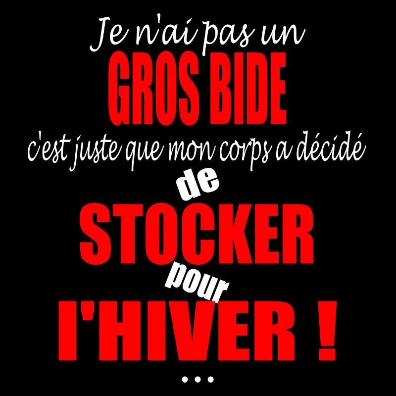 Je n'ai pas un gros bide!