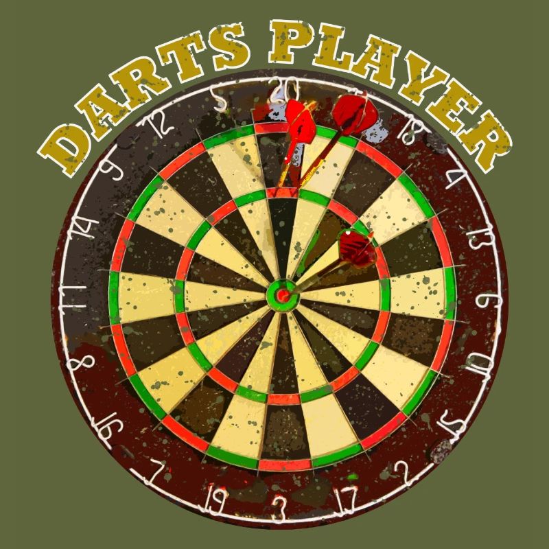 Darts Player Motif Design