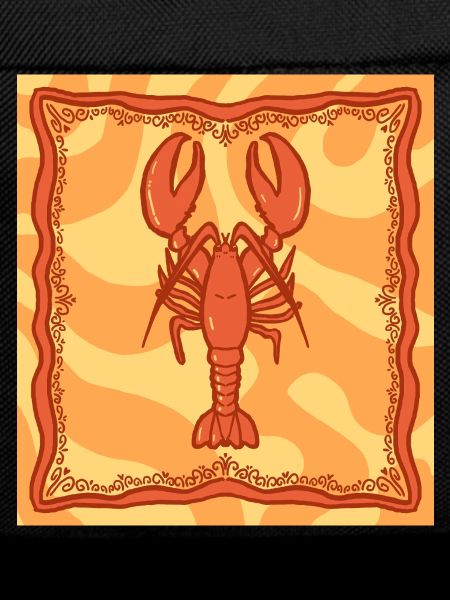 Red Lobster Illustration