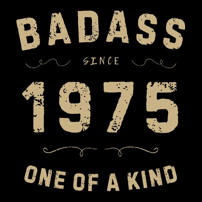 Badass 1975: Unique retro style