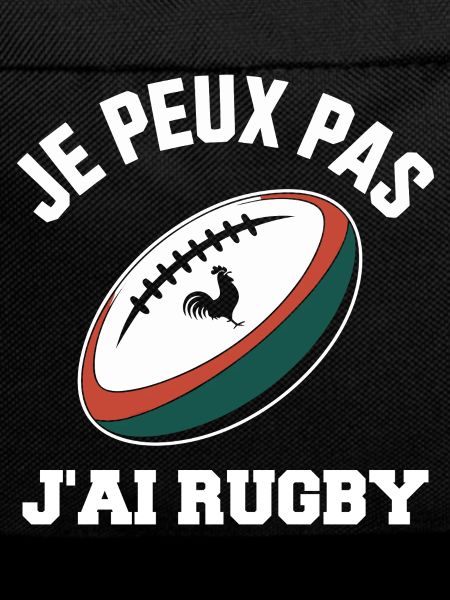 I can't I have rugby