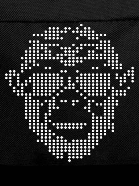 Monkey mit Sunglass Pixel-Design