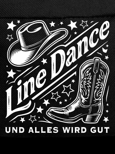 Line Dance Western Hut Stiefel Sterne