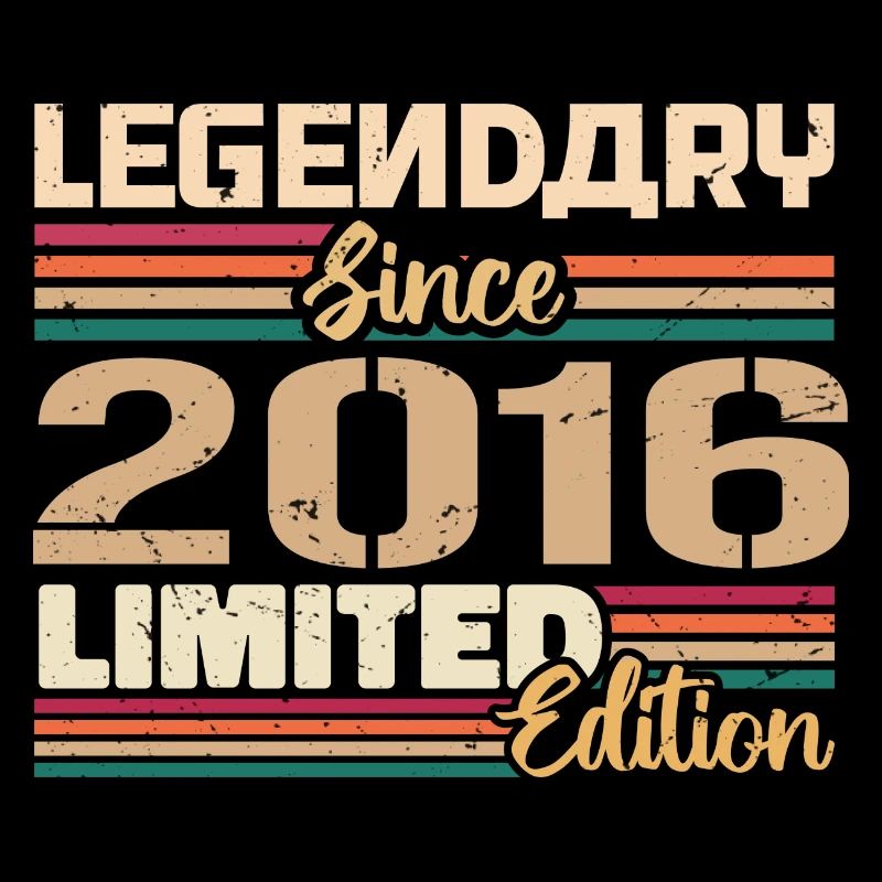 Millésime 2016 Anniversaire 2016 Né en 2016
