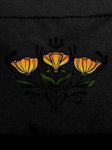 Yellow Symmetrical Flower