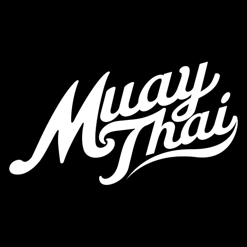Lettrage Muay Thai
