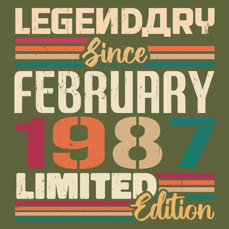 February 1987 birthday present February 1987