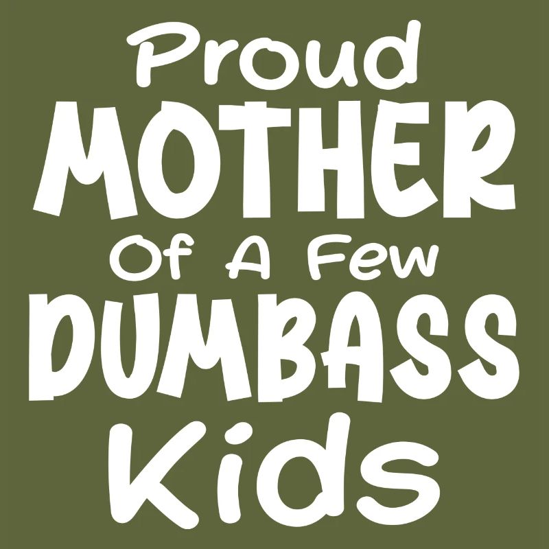 Stolze Mutter von ein paar Kindern Muttertag