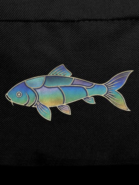 Gradient Pattern Iridescent Koi Fish