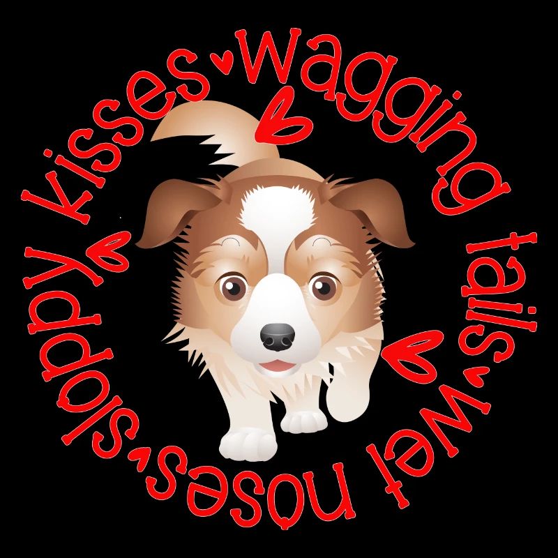 AUSTRALIAN SHEPHERD sloppy kisses