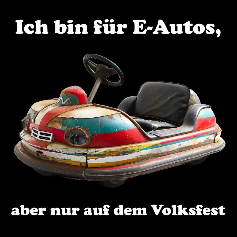 Mit dem E-Auto nur auf dem Volksfest!