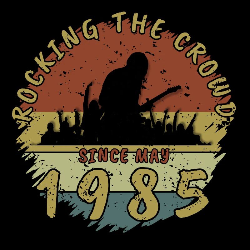 40th Birthday Rocking the crowd GIT 05/1985