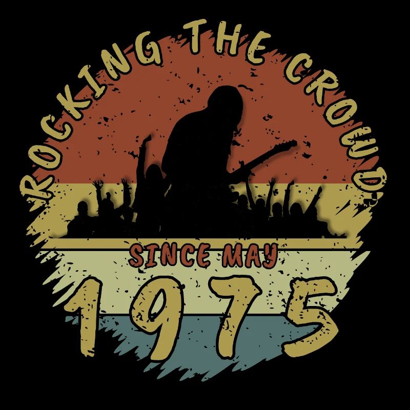 50. Geburtstag Rocking the crowd GIT 05/1975