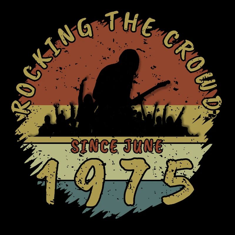50. Geburtstag Rocking the crowd GIT 06/1975