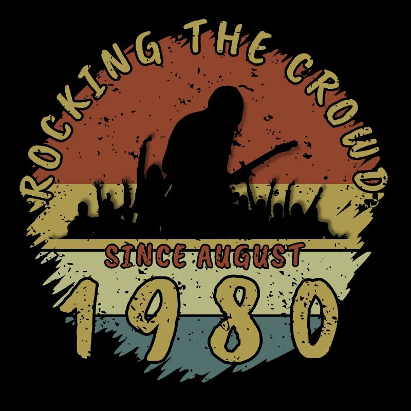 45. Geburtstag Rocking the crowd GIT 08/1980