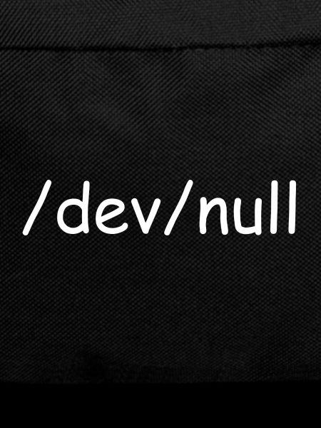 Nulldevice /dev/null Unix Geschenk