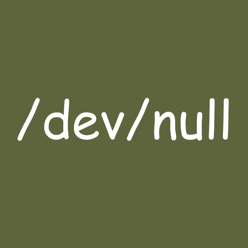 Nulldevice / dev / null unix gift