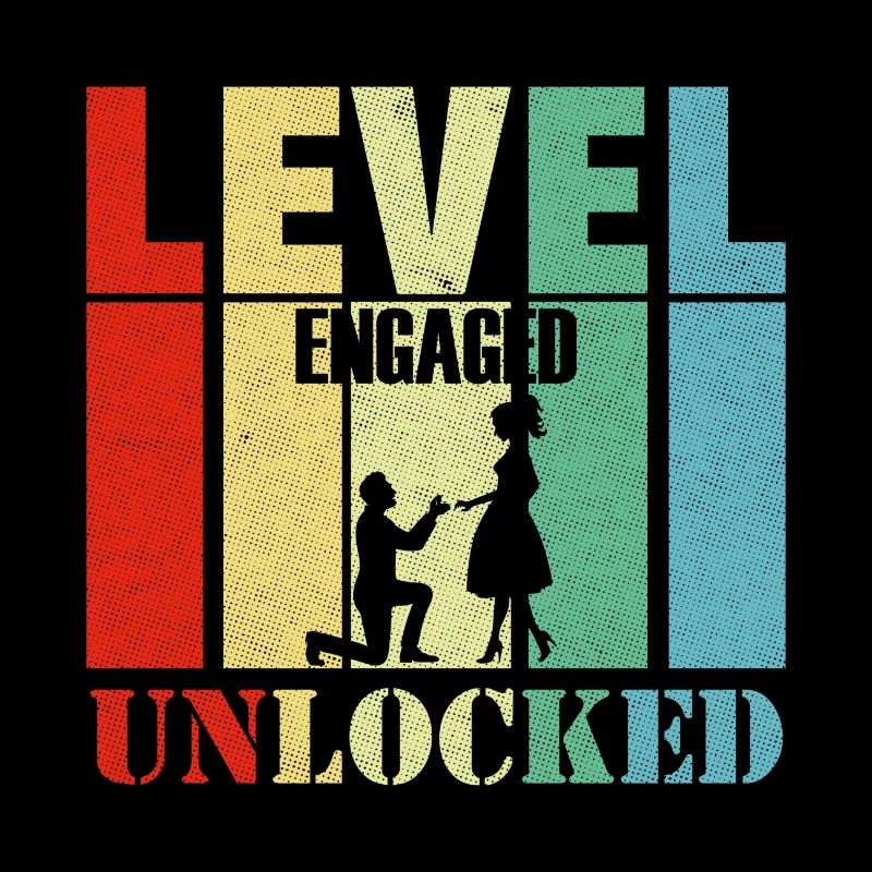 Proposition de mariage Mariage Niveau Nerd Gift