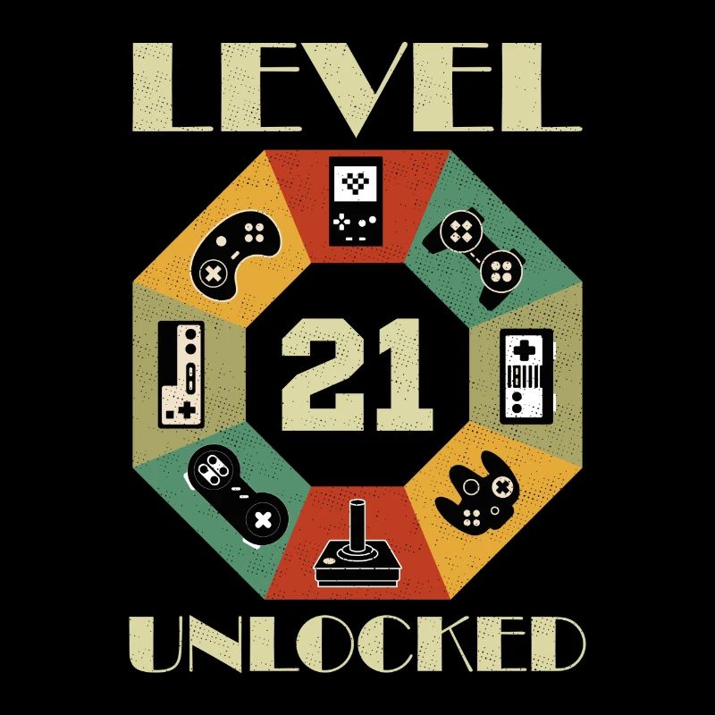 Level 21 Unlocked Geschenk