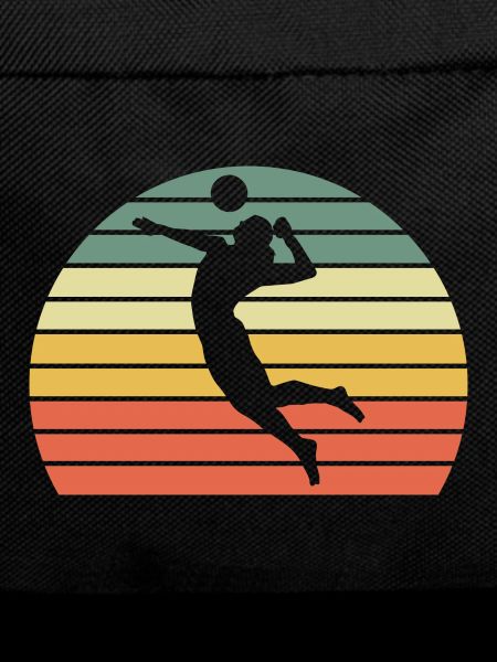 Volleyball jump spike silhouette gift