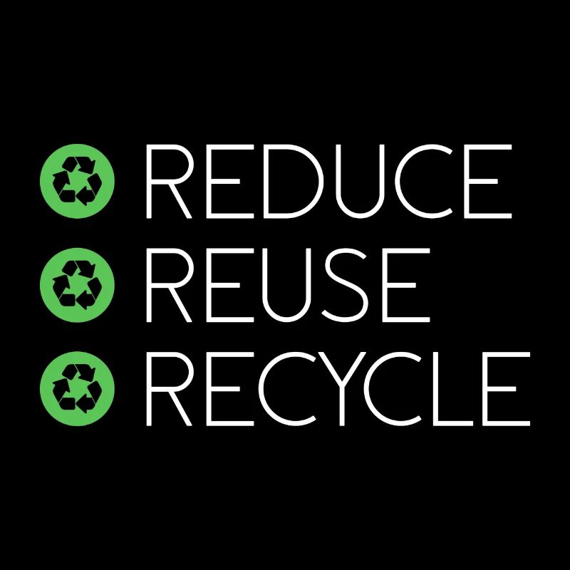 Recycle Reduziert Umwelt Planet Erde Geschenk