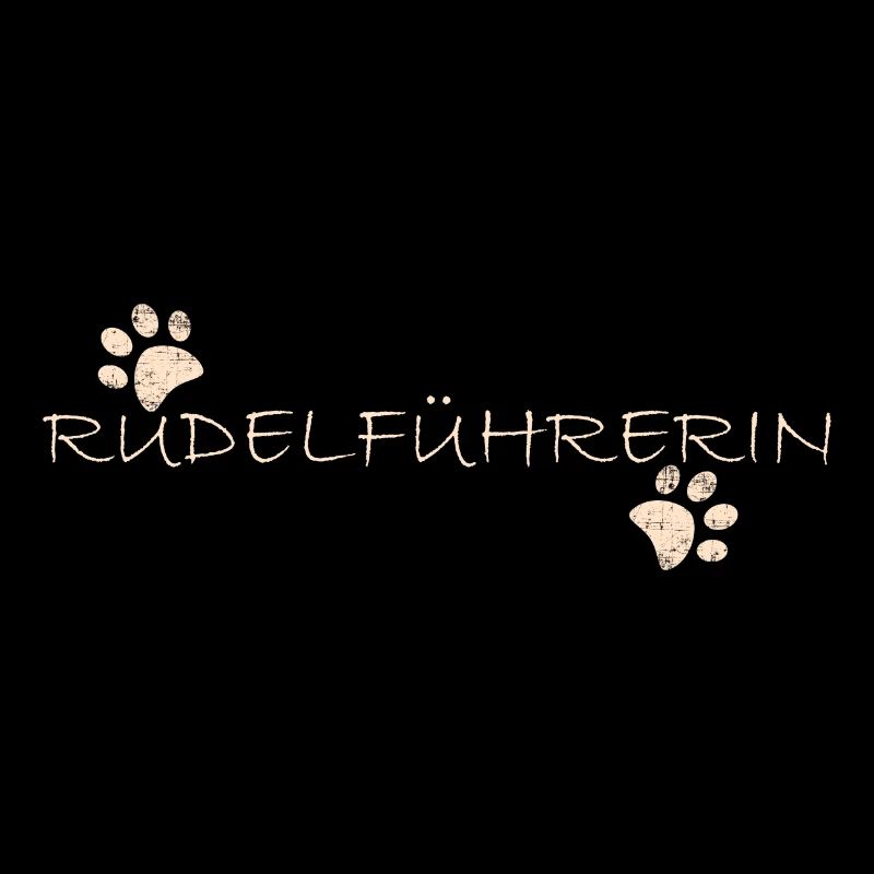 Hunde Pfote Rudel Hundehalter Spruch Geschenk