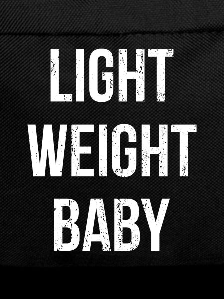 Light Weight Baby Motivation Geschenk