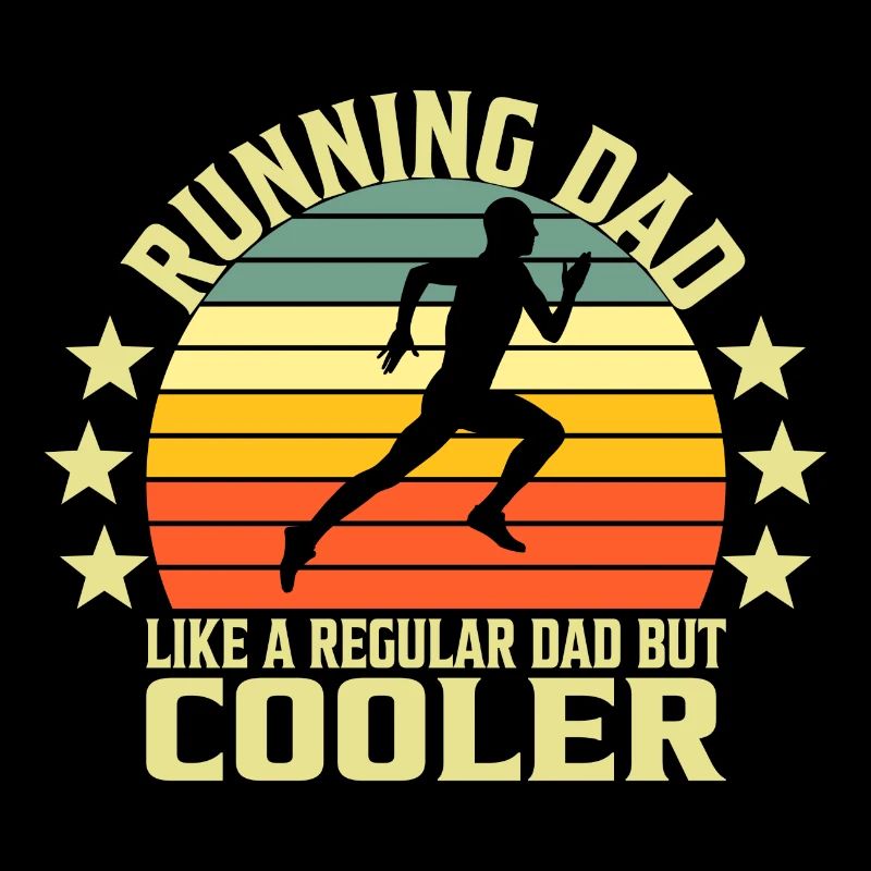 Running dad like a regular dad but cooler